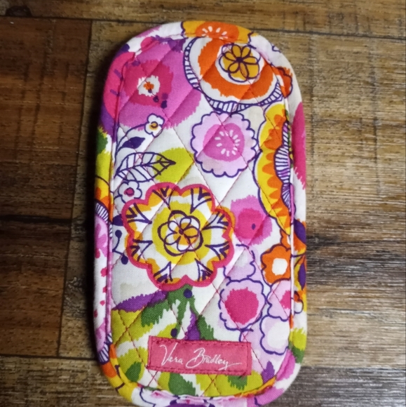 Vera Bradley 4 pc Bundle Make Up Bag/Curling Iron Case/Eyeglass Case/Mini Wallet - Picture 9 of 12